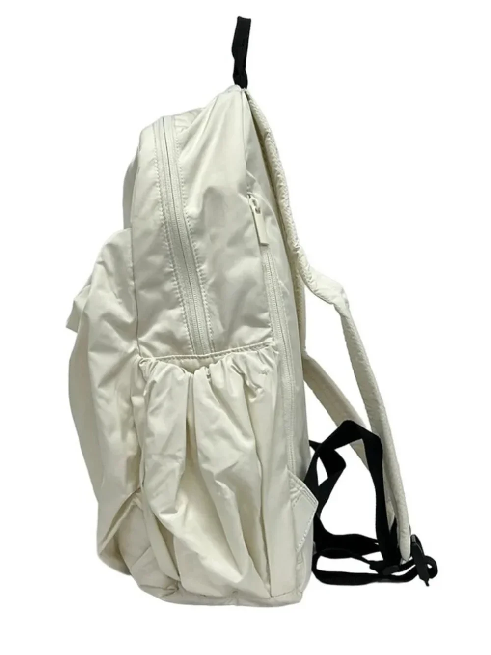 emmi Cream Polyester Backpack